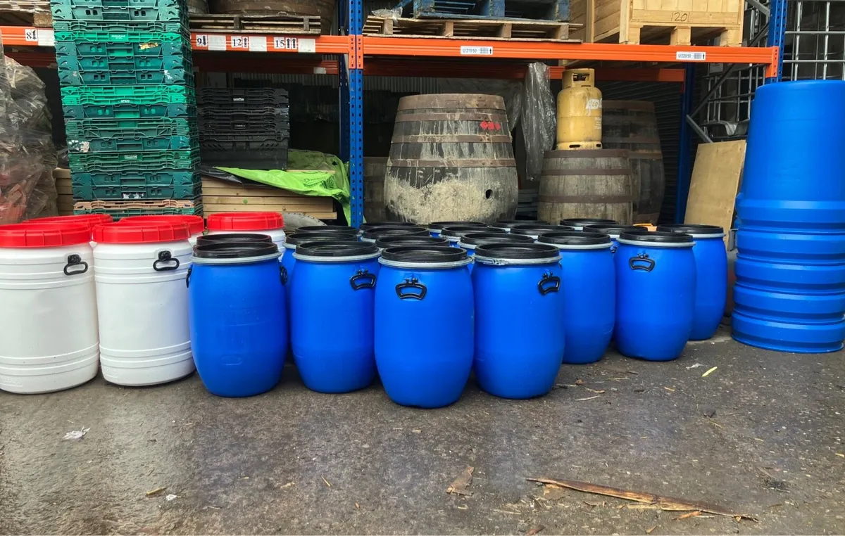 Food grade Plastic barrels - Image 2