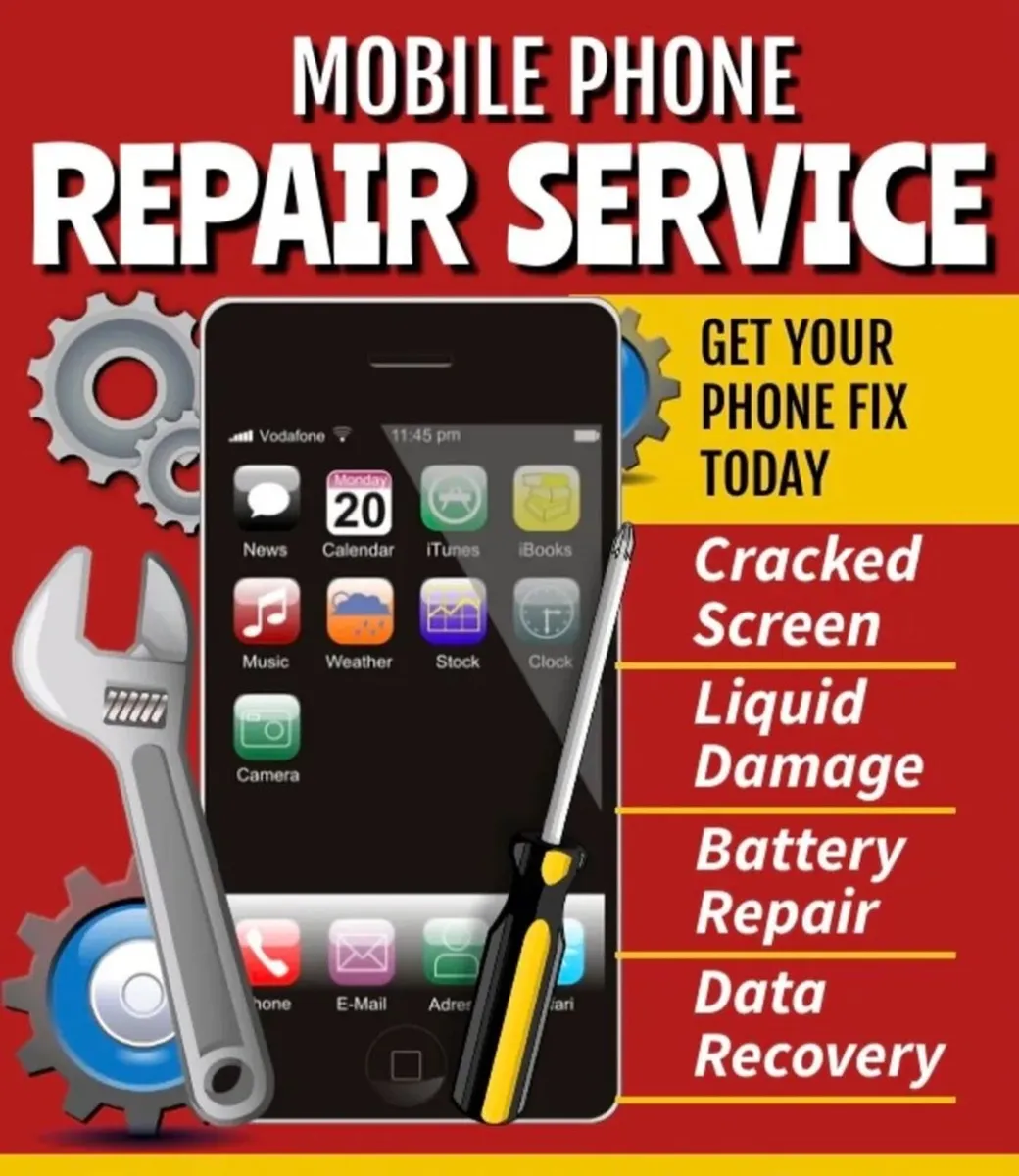 🔧 Phones Repairing, lcd, battery,  camera etc - Image 1