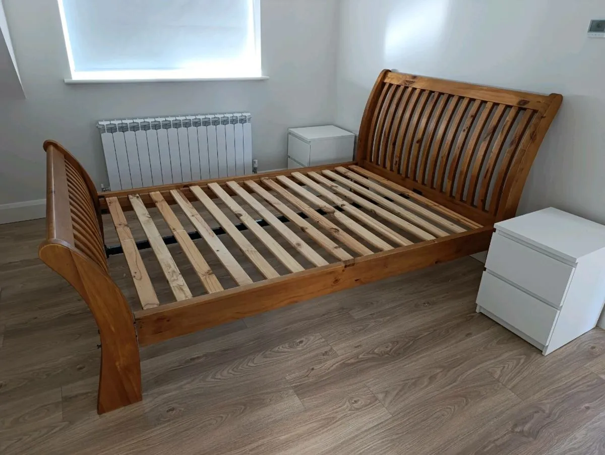 Wooden Double bed - Image 1