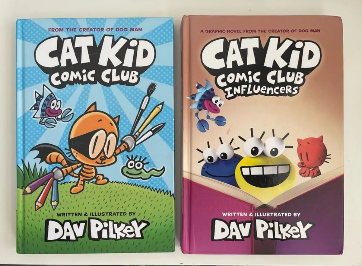 3 Hardback Dog Man Books - Image 4