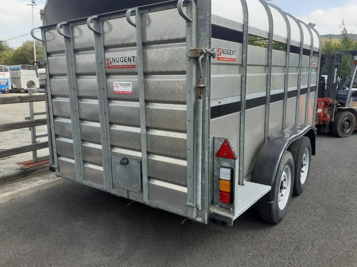12x6 nugent  porter cattle trailer choice - Image 1