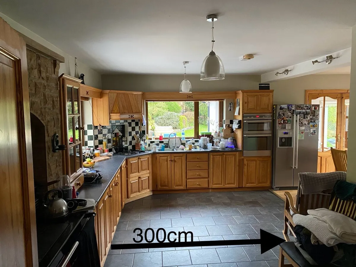 Kitchen units combo oven & Fridge for sale - Image 3