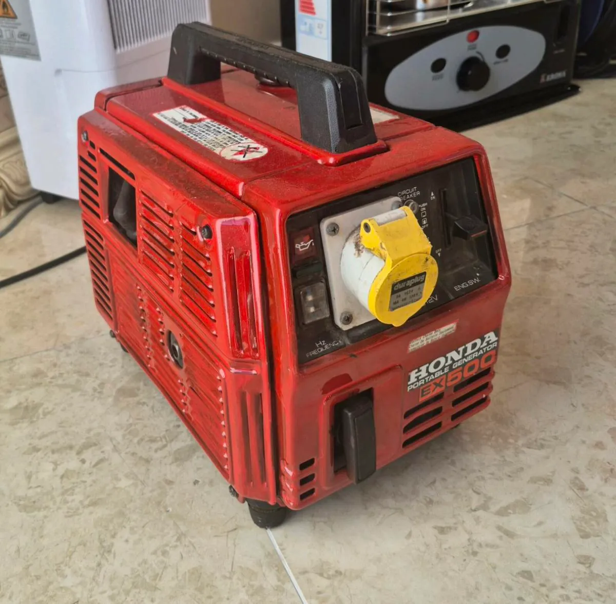 HONDA EX500 PETROL PORTABLE GENERATOR. 110V WORKIN - Image 2