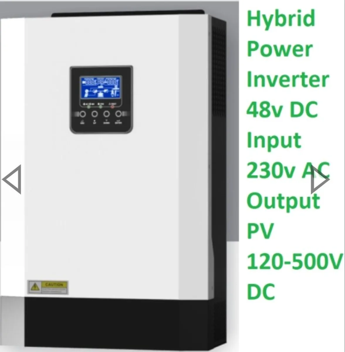 5.5KW Hybrid Power Inverter 48v - OFF GRID - 500V