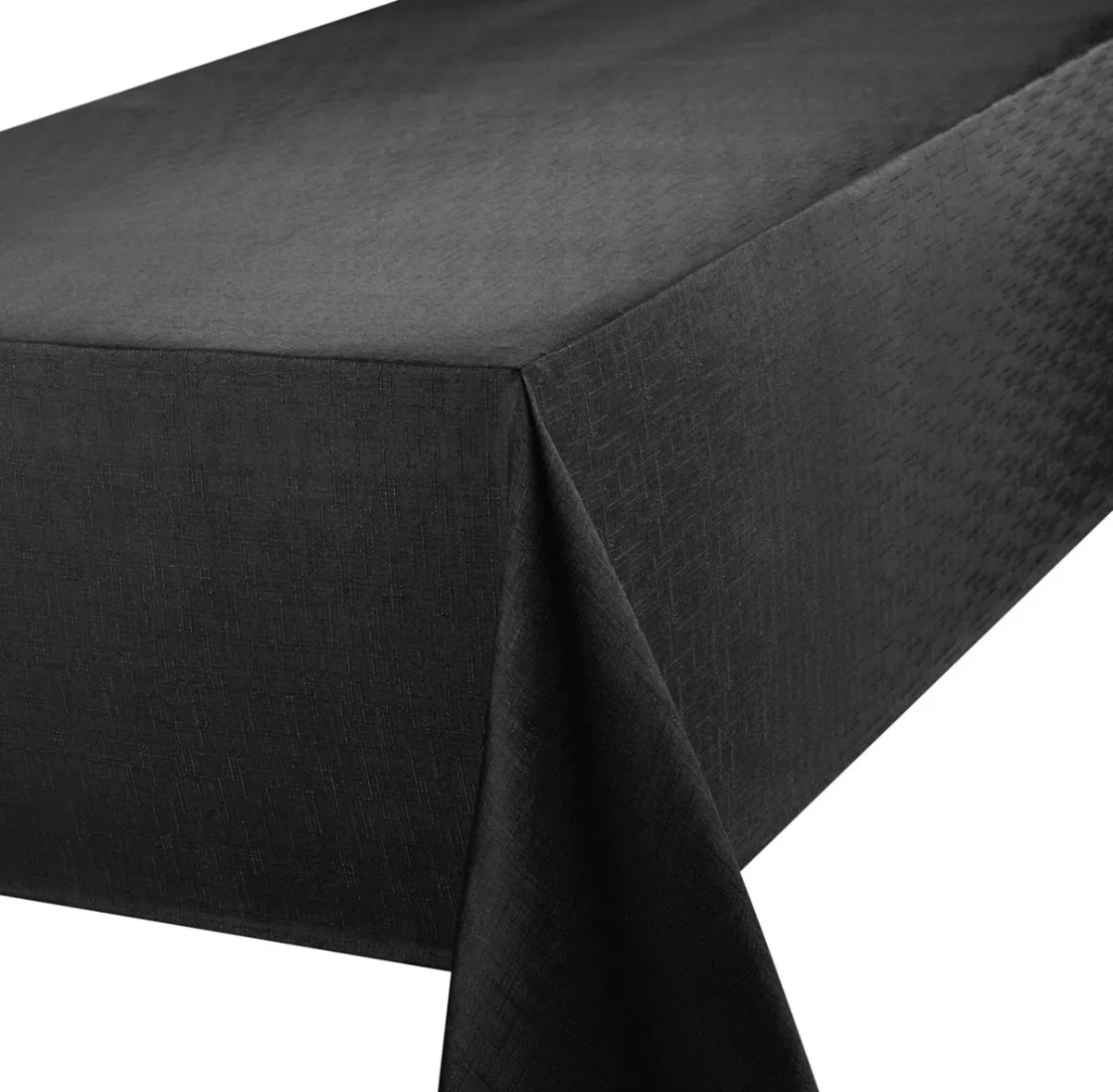 52 x 70-inch linen look tablecloth, table cover - Image 1