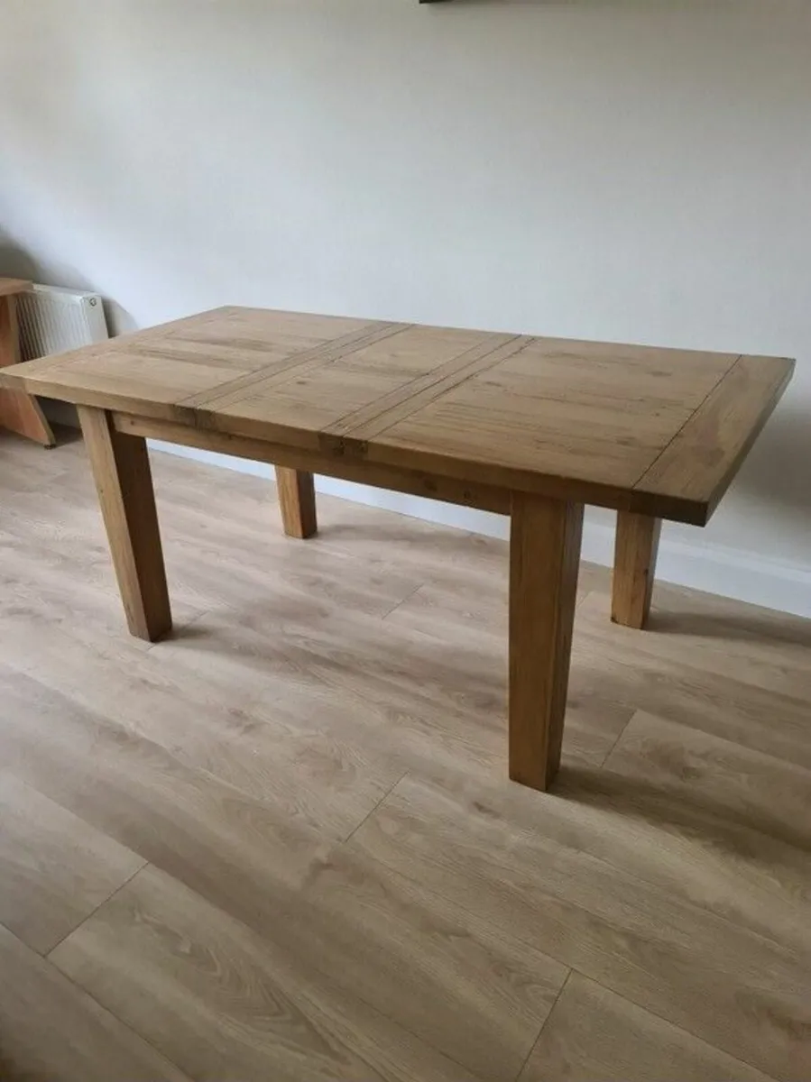 Strawbridge Solid Wood Extendable Dining Table - Image 3