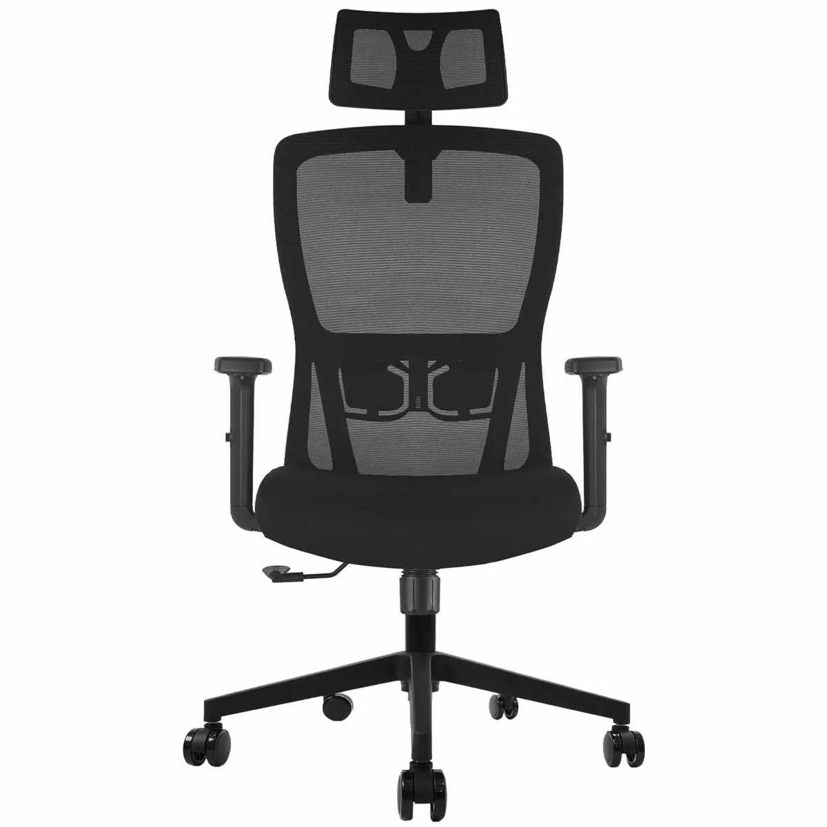 Office Chair Desk Adjustable Headrest Lumbar suppo - Image 1