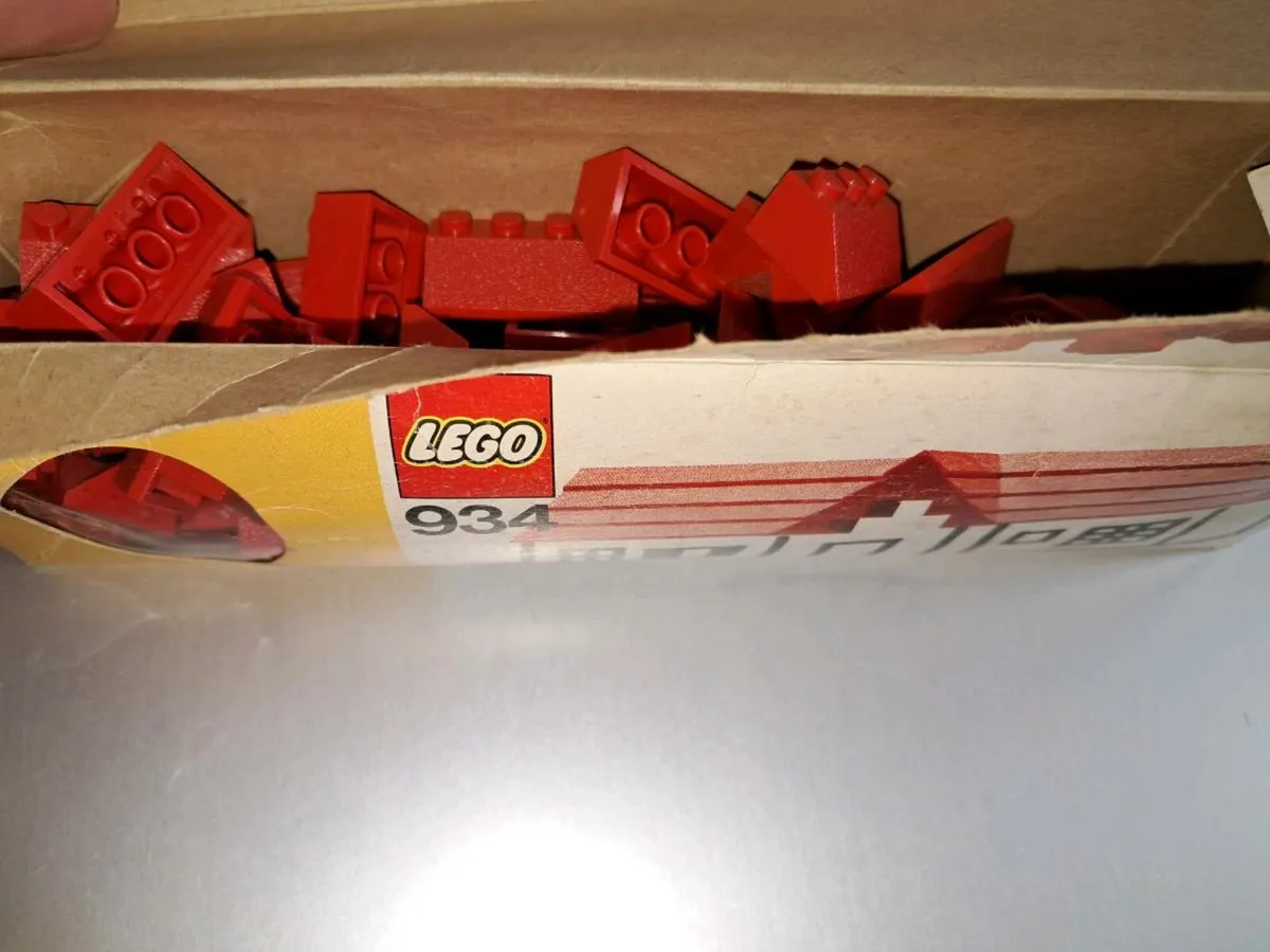 Lego vintage 934: Roof Bricks 33 degree (1973) - Image 2