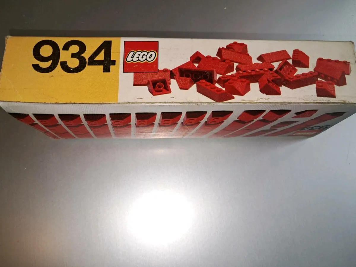 Lego vintage 934: Roof Bricks 33 degree (1973) - Image 3