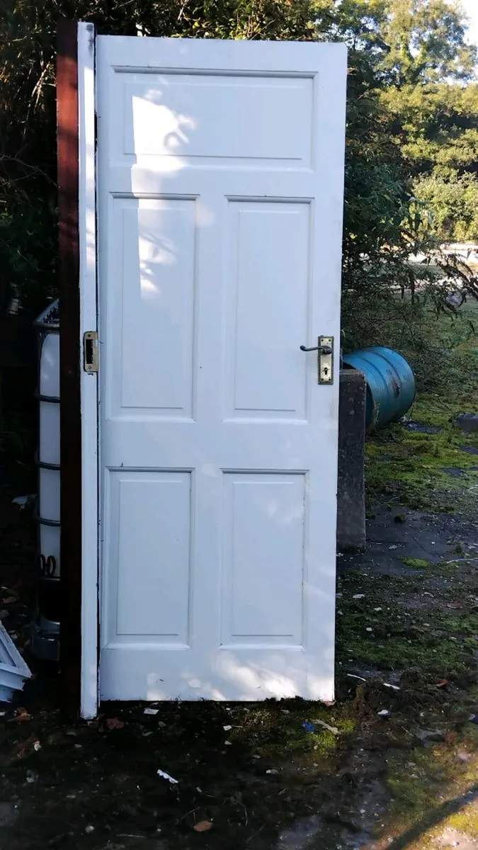 Teak door - Image 1