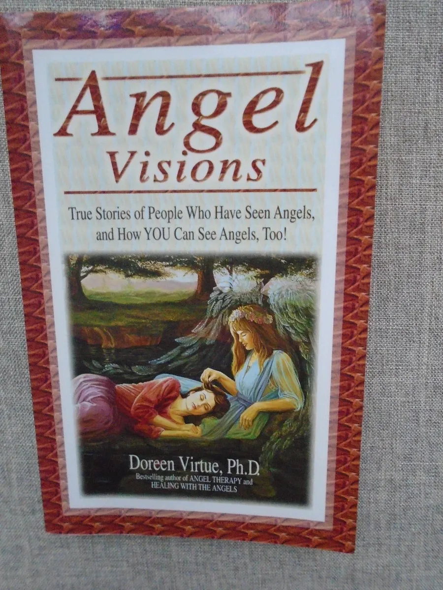 Angel Visions, Doreen Virtue, Paperback book, book - Image 1