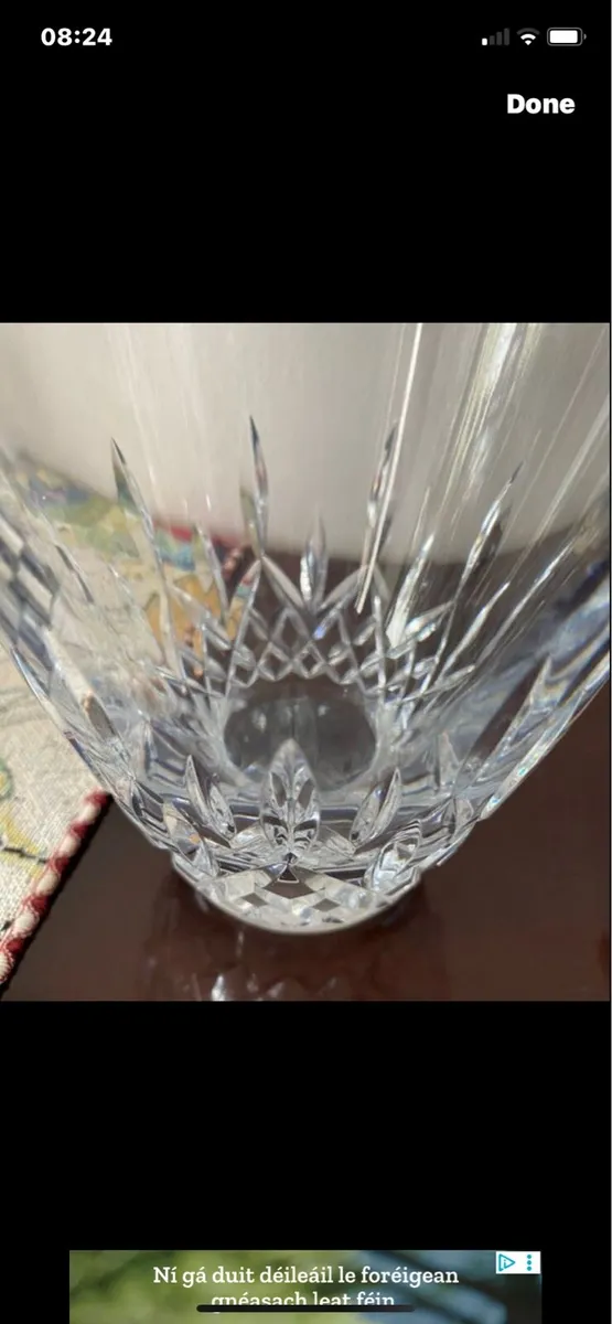 Waterford Crystal Lismore Essence Angular Vase - Image 3