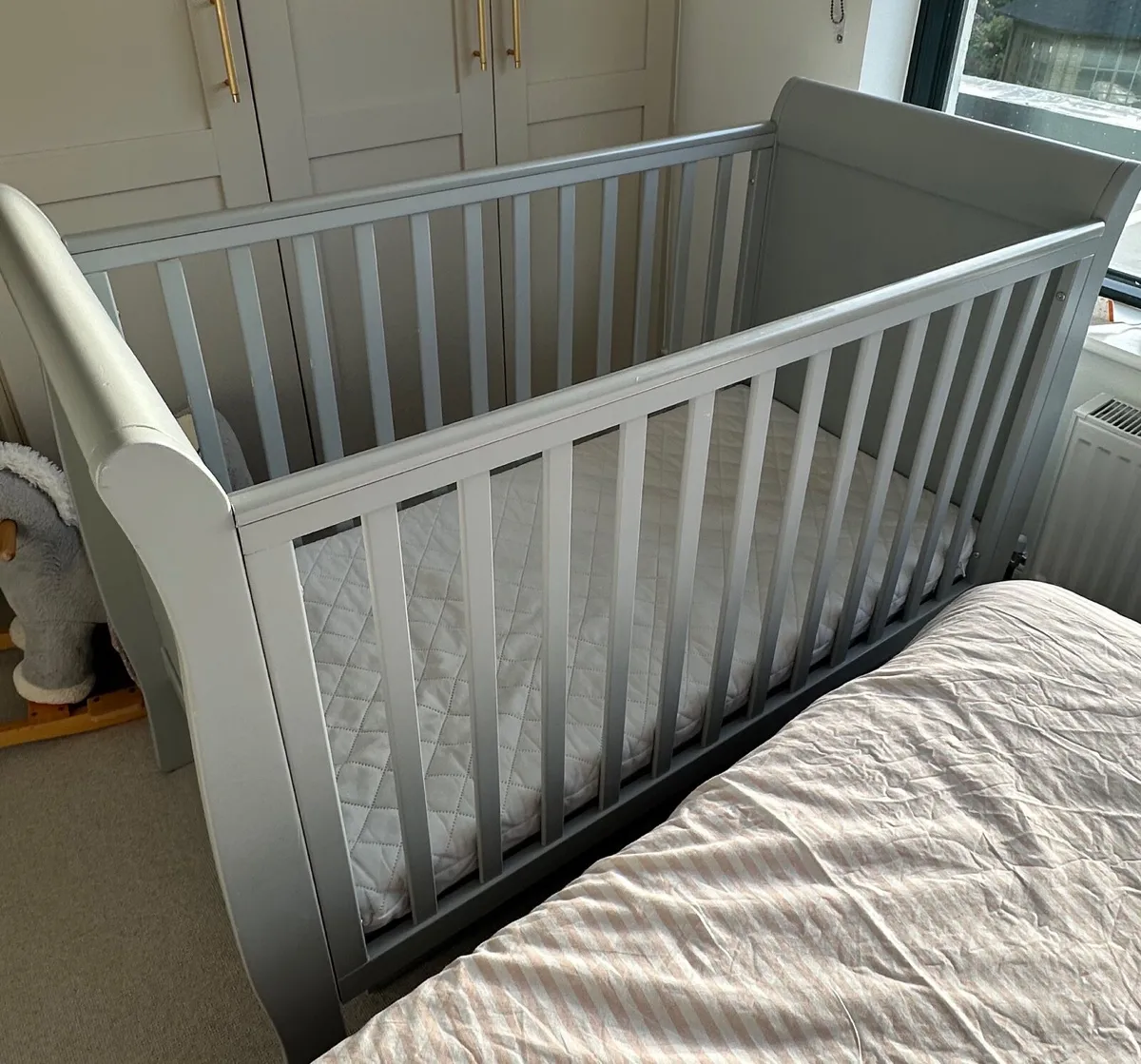 Cot & mattress - Image 1