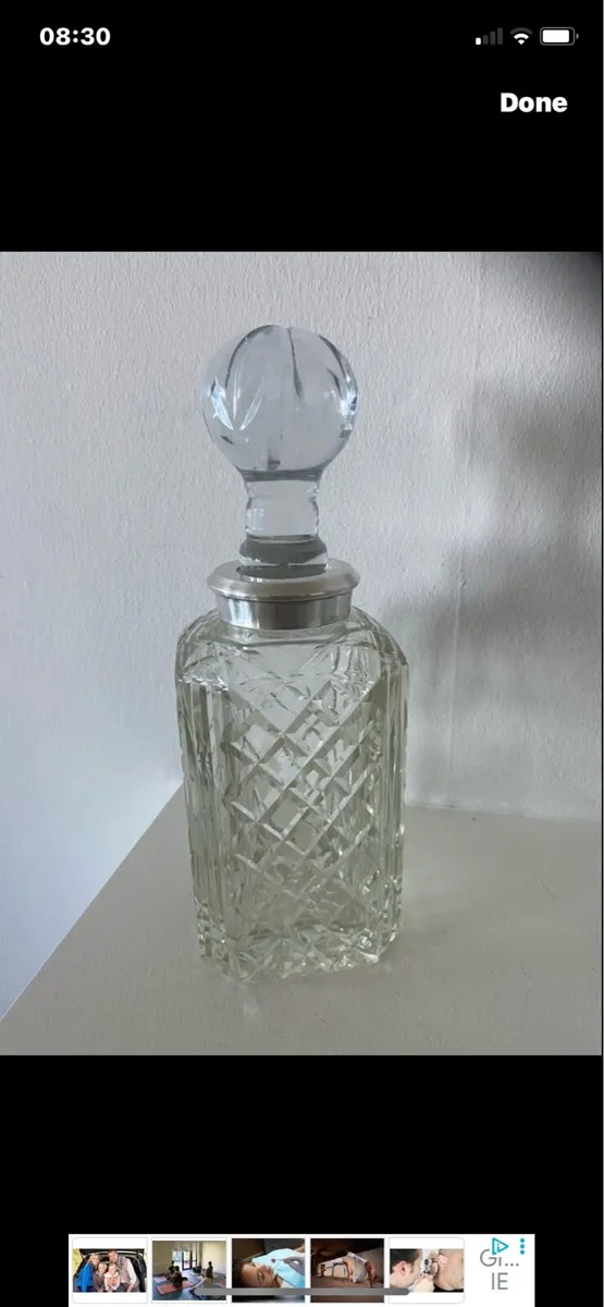 Heavy Crystal Decanter - Image 1