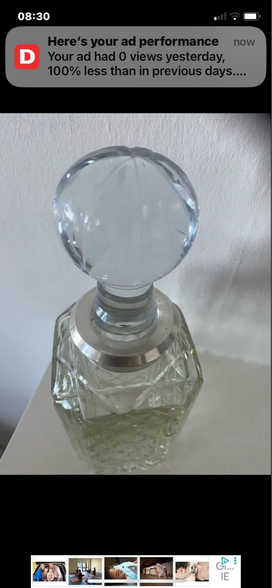 Heavy Crystal Decanter - Image 4