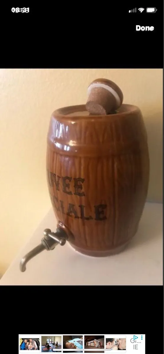 Ceramic Drinks Barrel - Image 4
