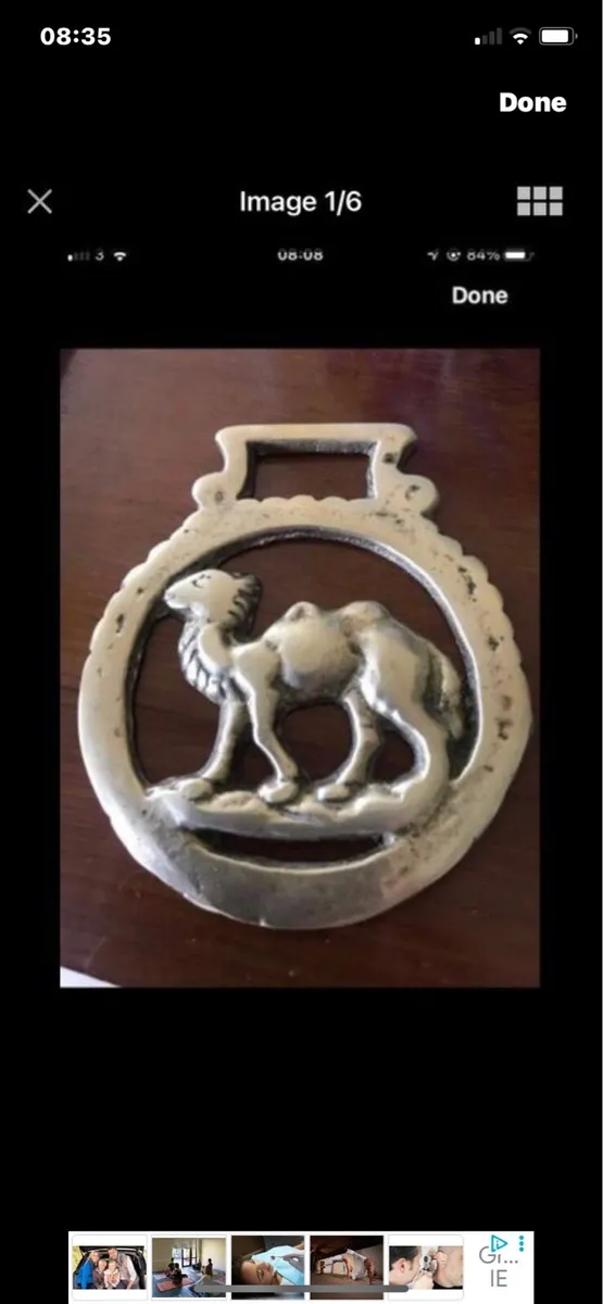 Vintage Brass ‘Camel’ Bottle Opener - Image 1