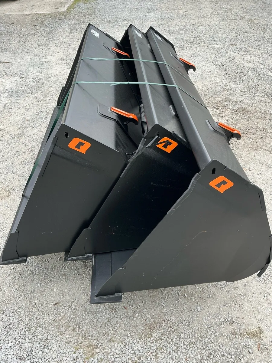 Quicke & Rossmore buckets 5’ - 6’- 6’10” in stock - Image 1