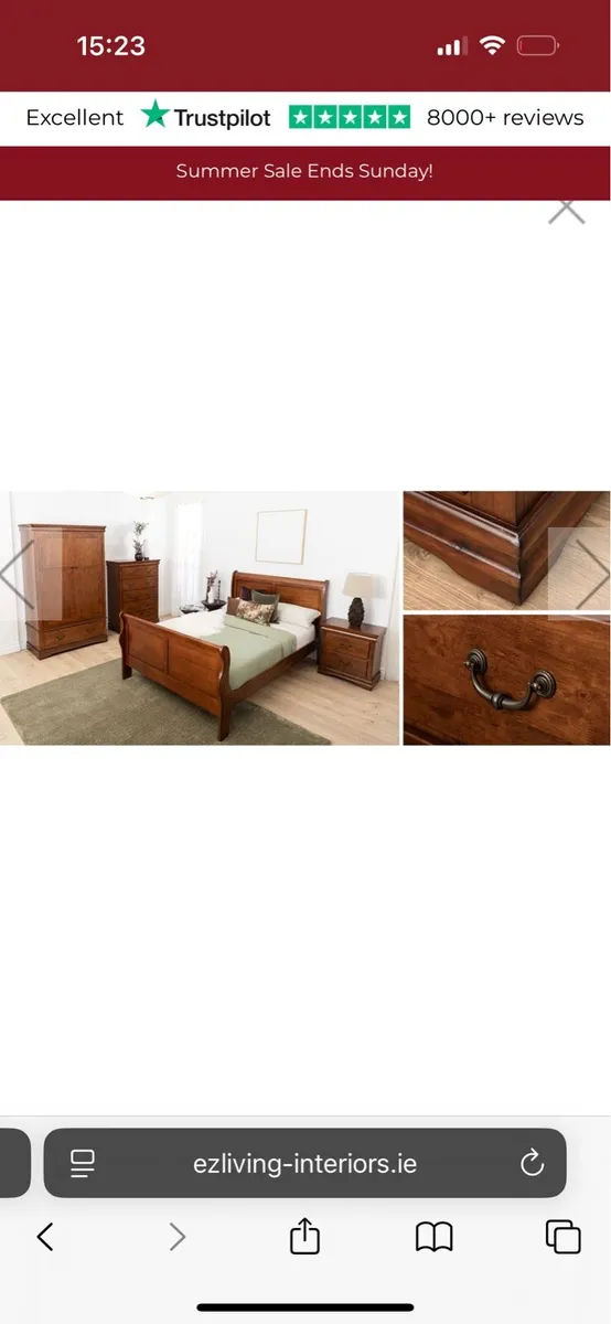 Louis Philipe Bedroom set - Image 1