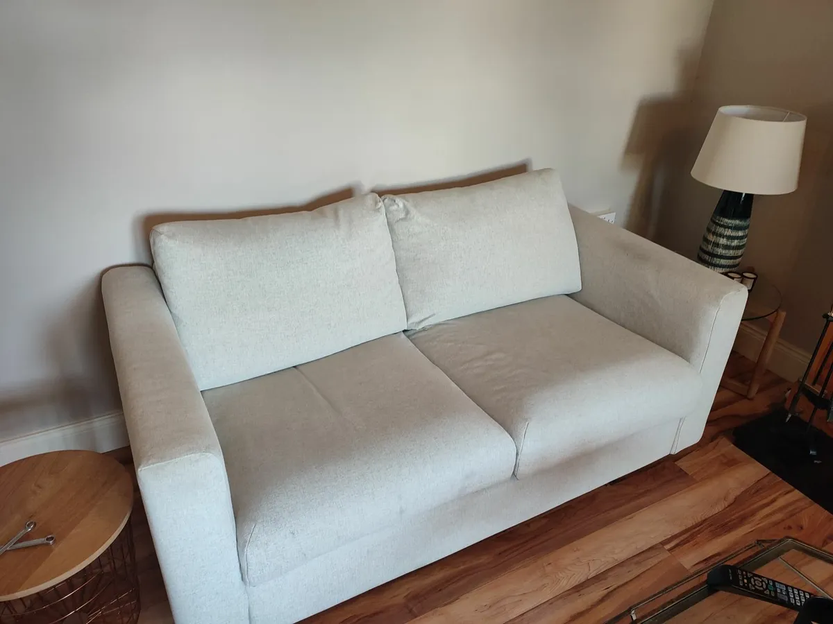 2 seater sofa and two armchairs - Image 1