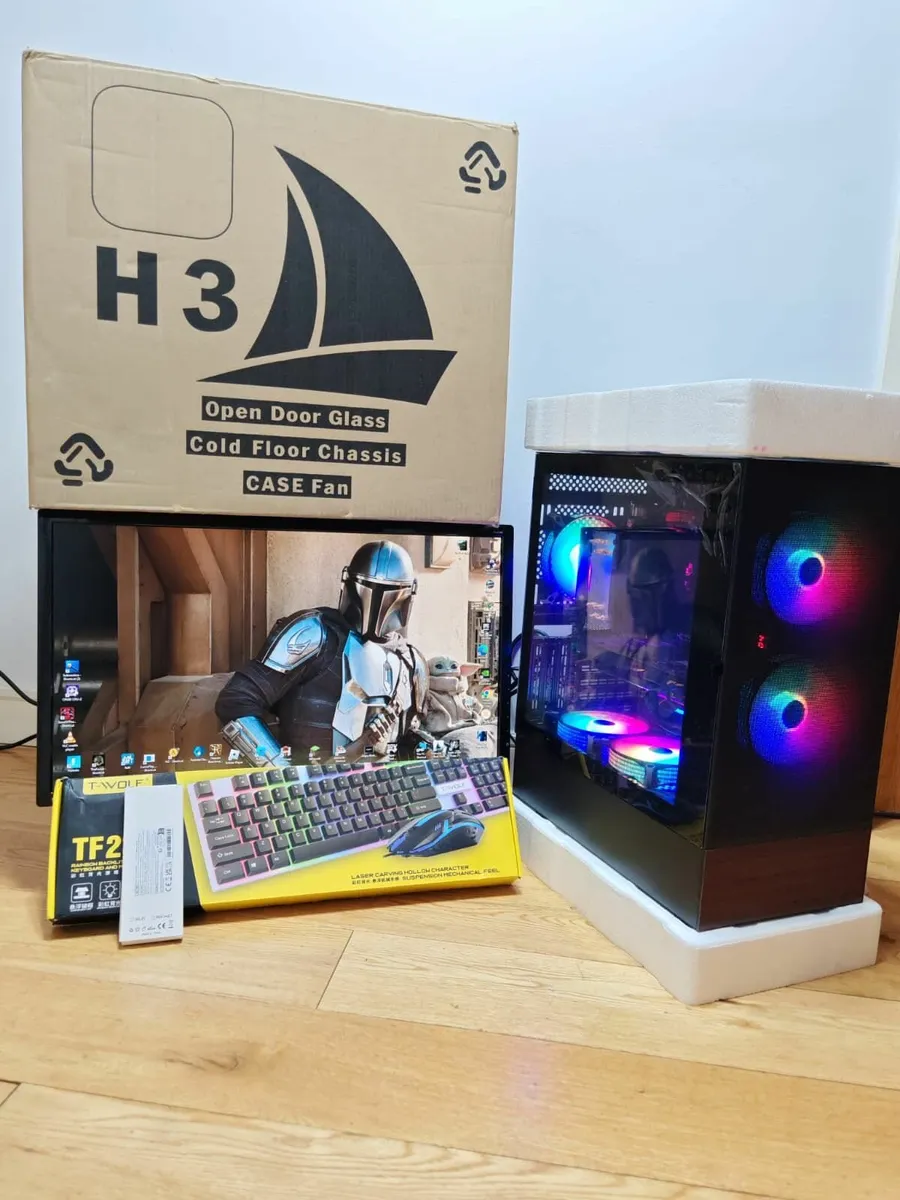 GAMING COMPUTER MONITOR 1 TB SSD 10 FANS pc - Image 3