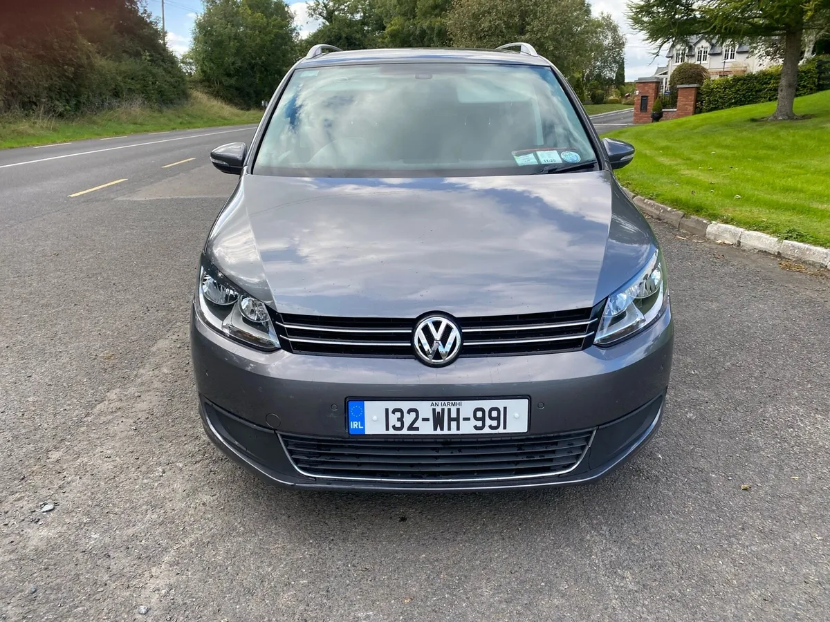 132 VW TOURAN 1.6TDI 7 SEATER NEW NCT MINT - Image 2