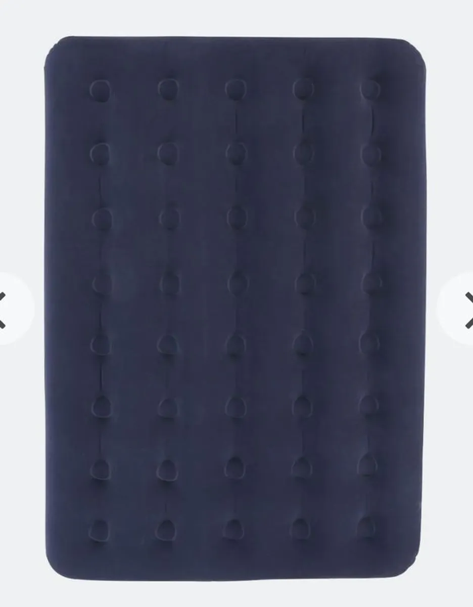 Trespass Double Air Mattress and pump - Image 1