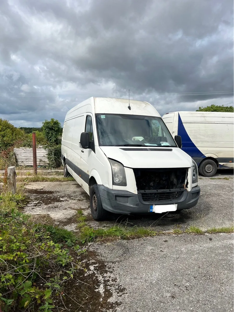VW Crafter Long Wheelbase timing belt snapped - Image 1