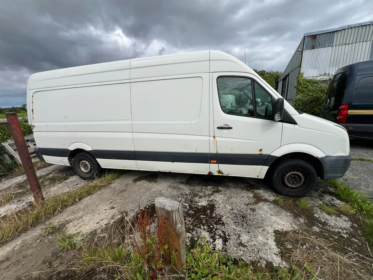 VW Crafter Long Wheelbase timing belt snapped - Image 4