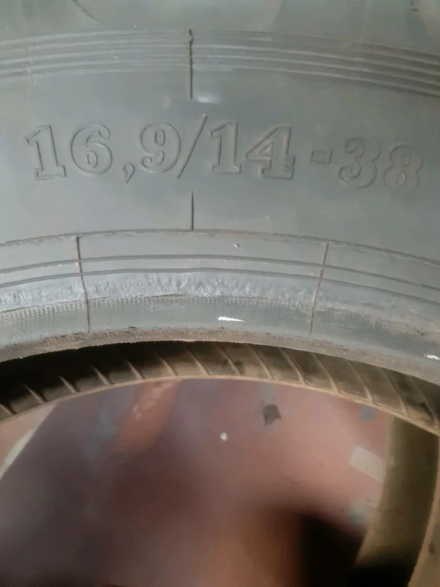 2 tractor tyres as new condition - Image 3