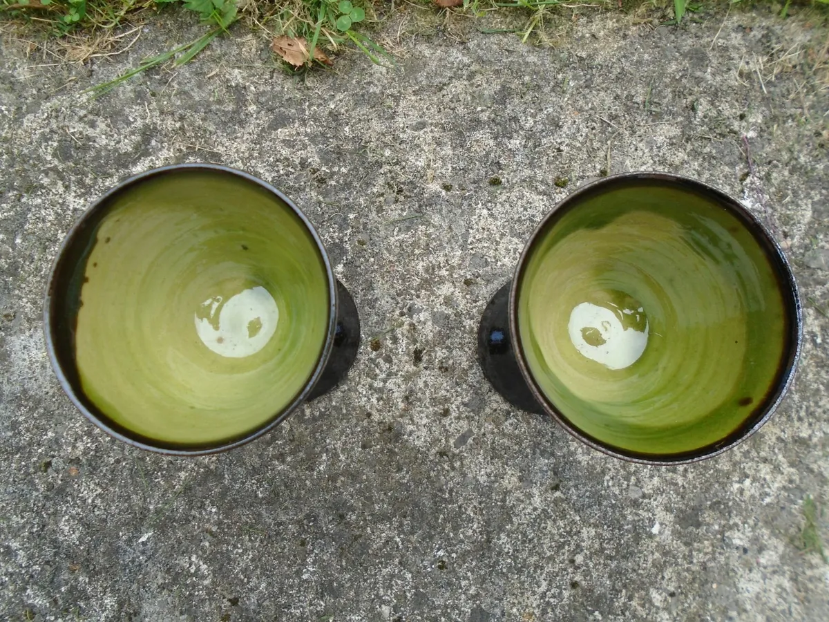 Vintage Terrybaun goblets,Pottery, Goblets - Image 4