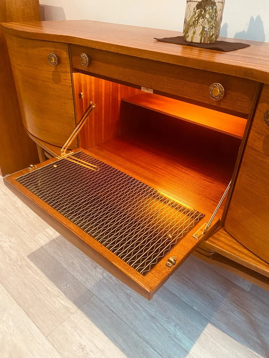 Mid Century Sideboard Drinks Cabinet - Image 3