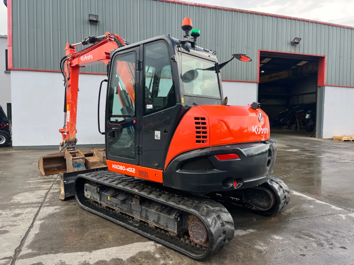 2022 Kubota KX080-4 - Image 3