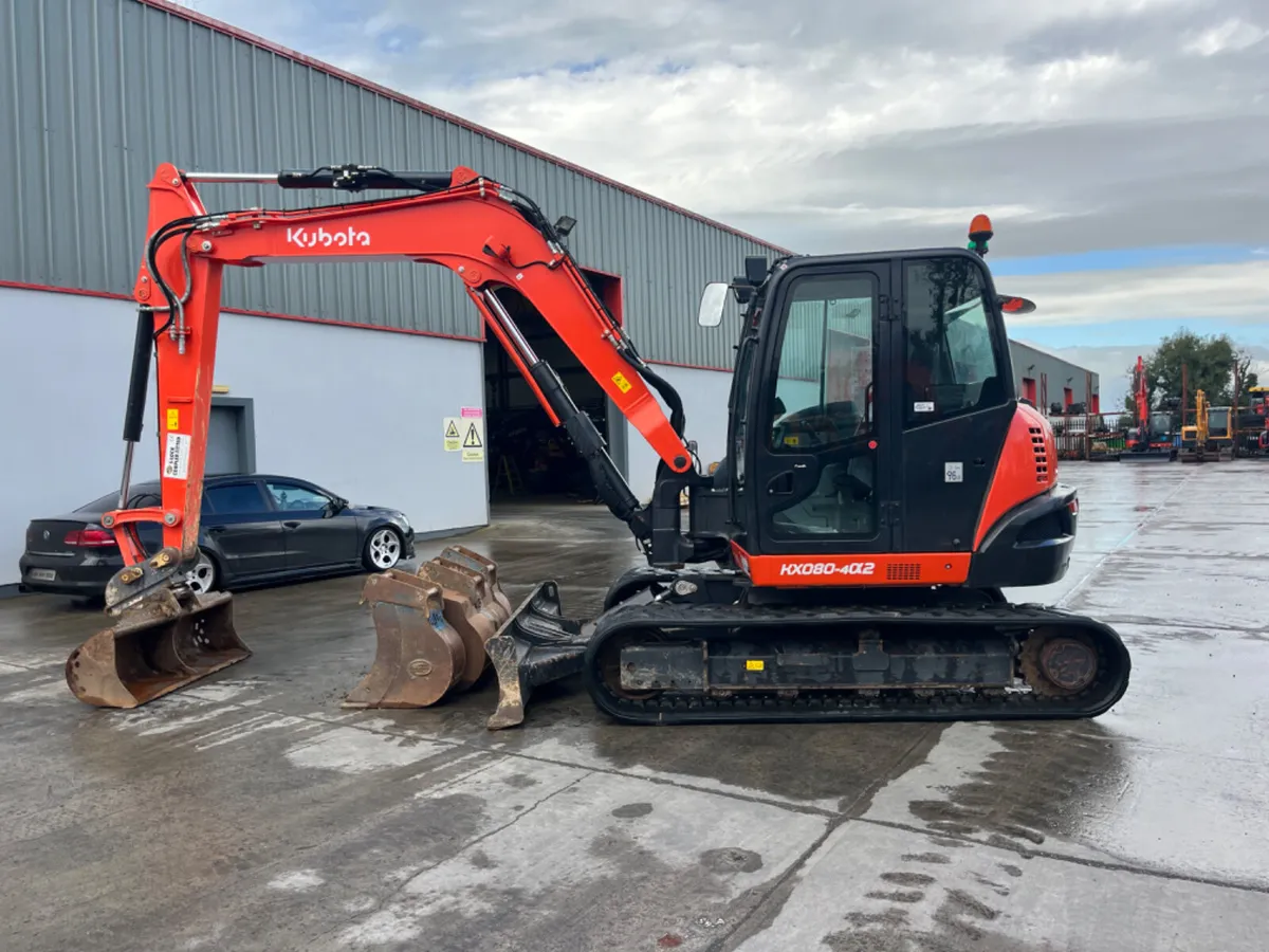 2022 Kubota KX080-4 - Image 1