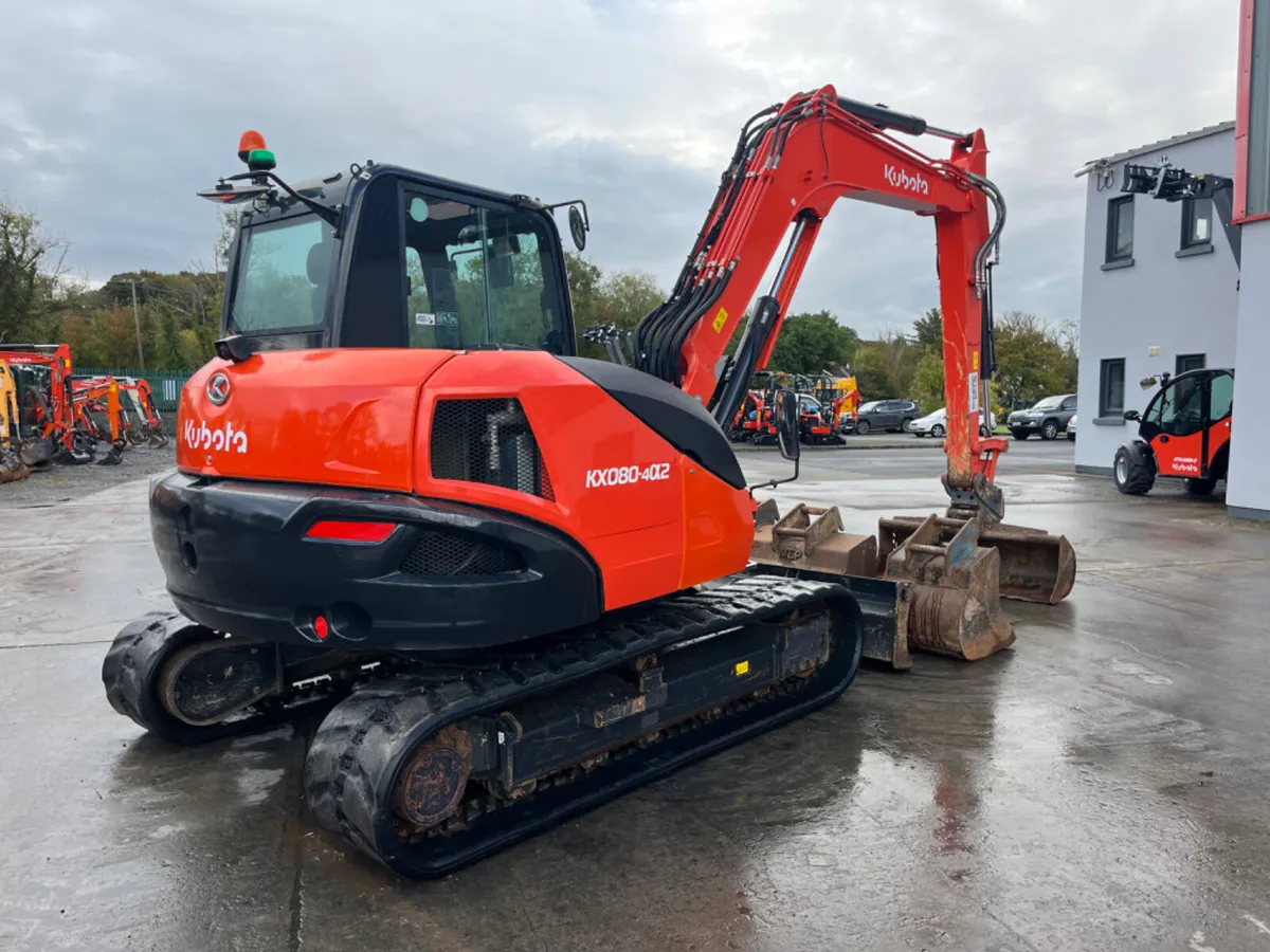 2022 Kubota KX080-4 - Image 4