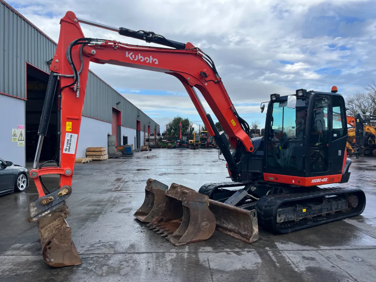 2022 Kubota KX080-4 - Image 2