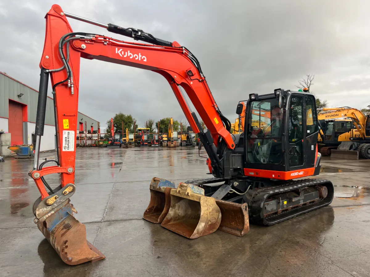 2022 Kubota KX080-4 - Image 2