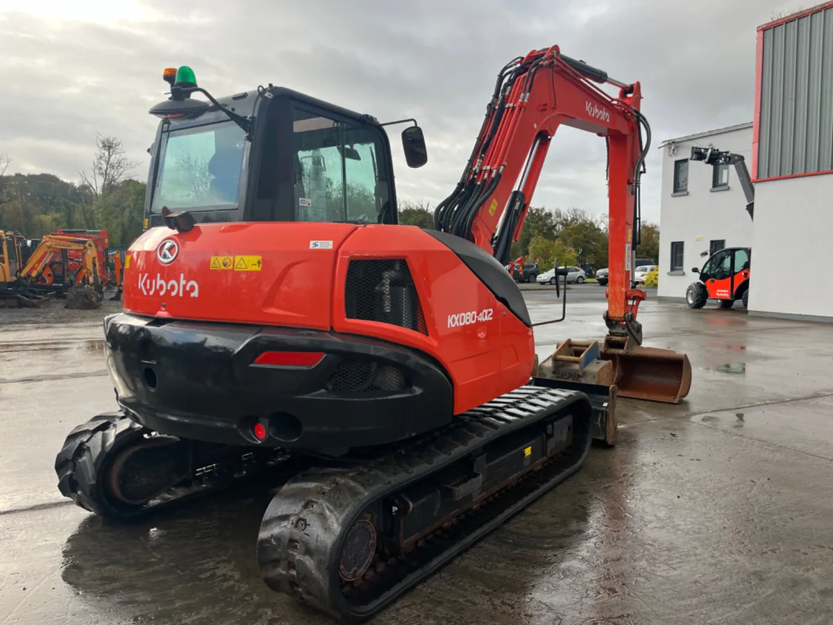 2022 Kubota KX080-4 - Image 4