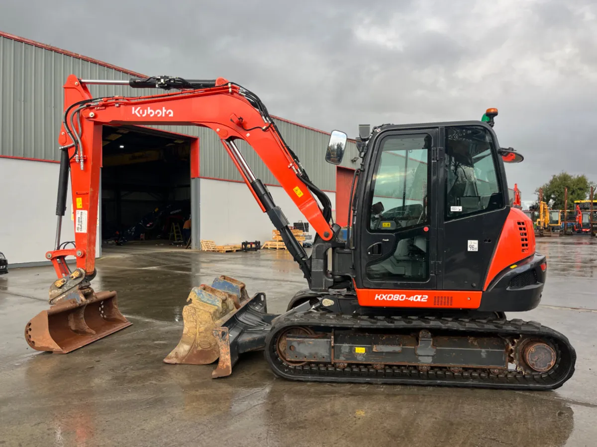 2022 Kubota KX080-4 - Image 1