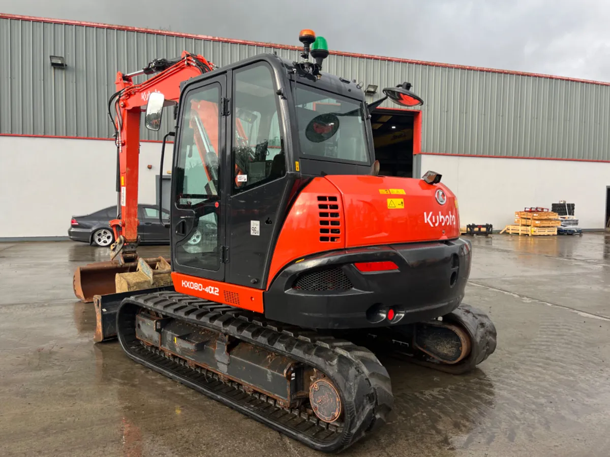 2022 Kubota KX080-4 - Image 3