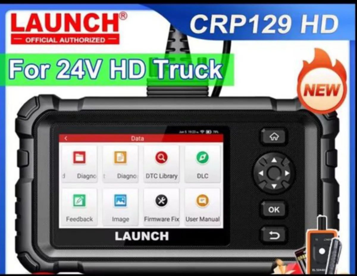 LAUNCH CRP129 HD truck diagnostic 24v - Image 2