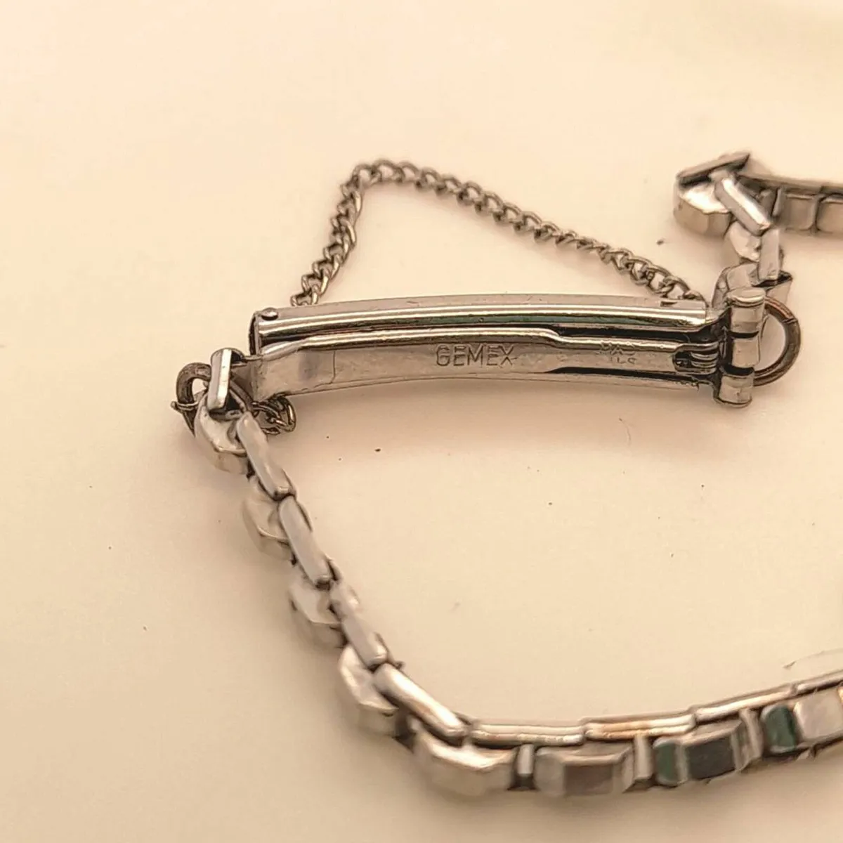 Vintage  Longines White Gold and Diamonds Watch - Image 4