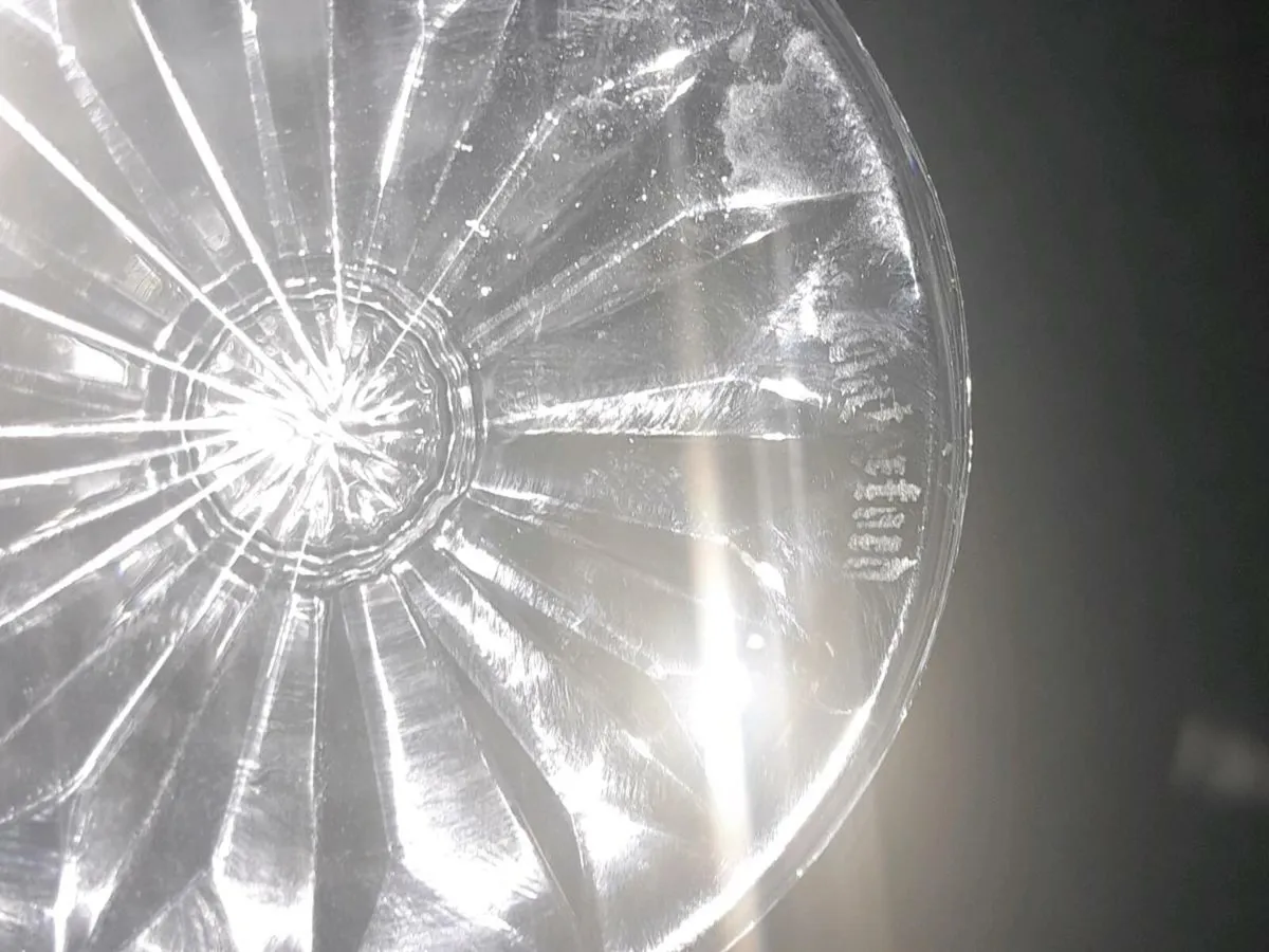 Pair of Waterford crystal wine glasses - Image 3