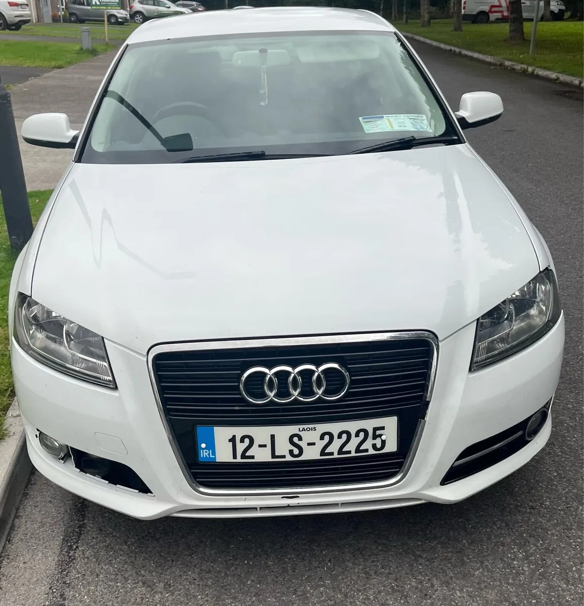 White Audi A3 2.0 TDI Sport - Image 2