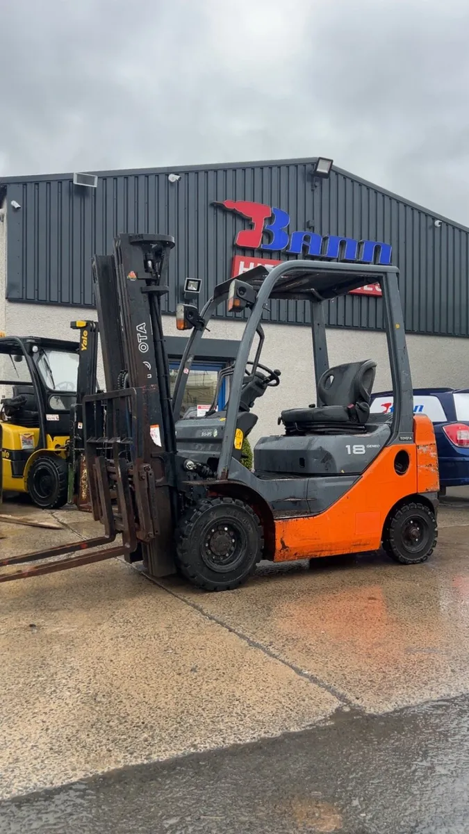 TOYOTA 1.8Ton Diesel Forklift - Image 1