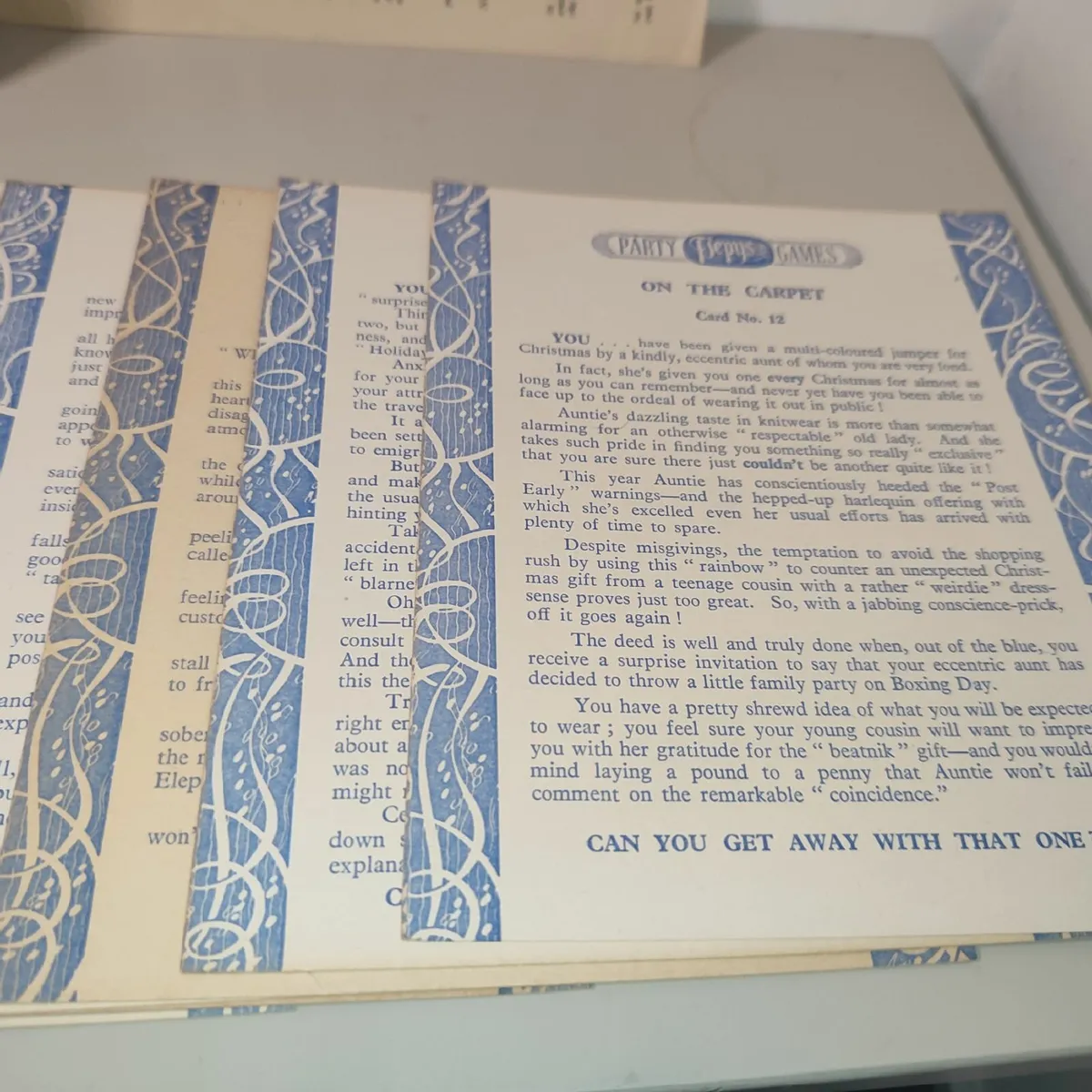 Vintage 1950s On The Carpet Parlour Game  Pepys - Image 3