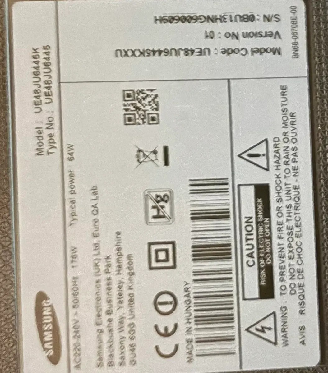 49” Samsung Smart TV - Image 2