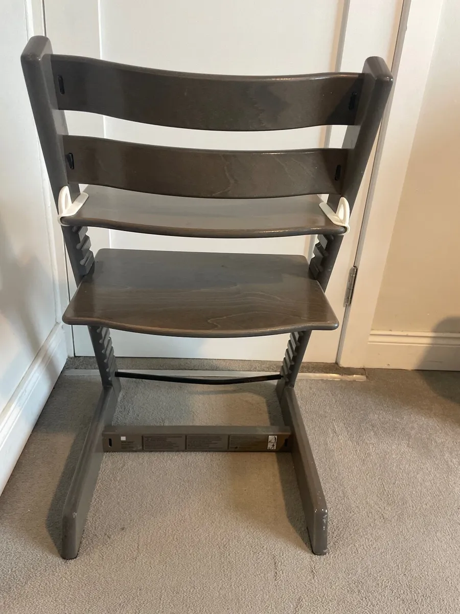 Stokke Tripp Trapp high chair with baby seat - Image 3