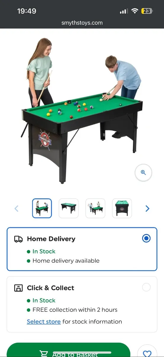 Kids Pool Table - Image 1