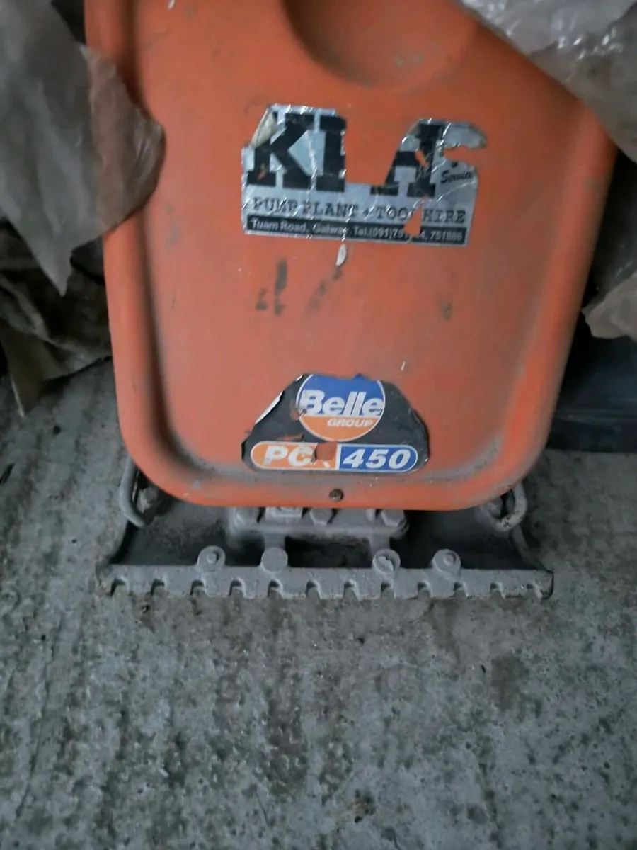 Compactor vibration plate Belle 450